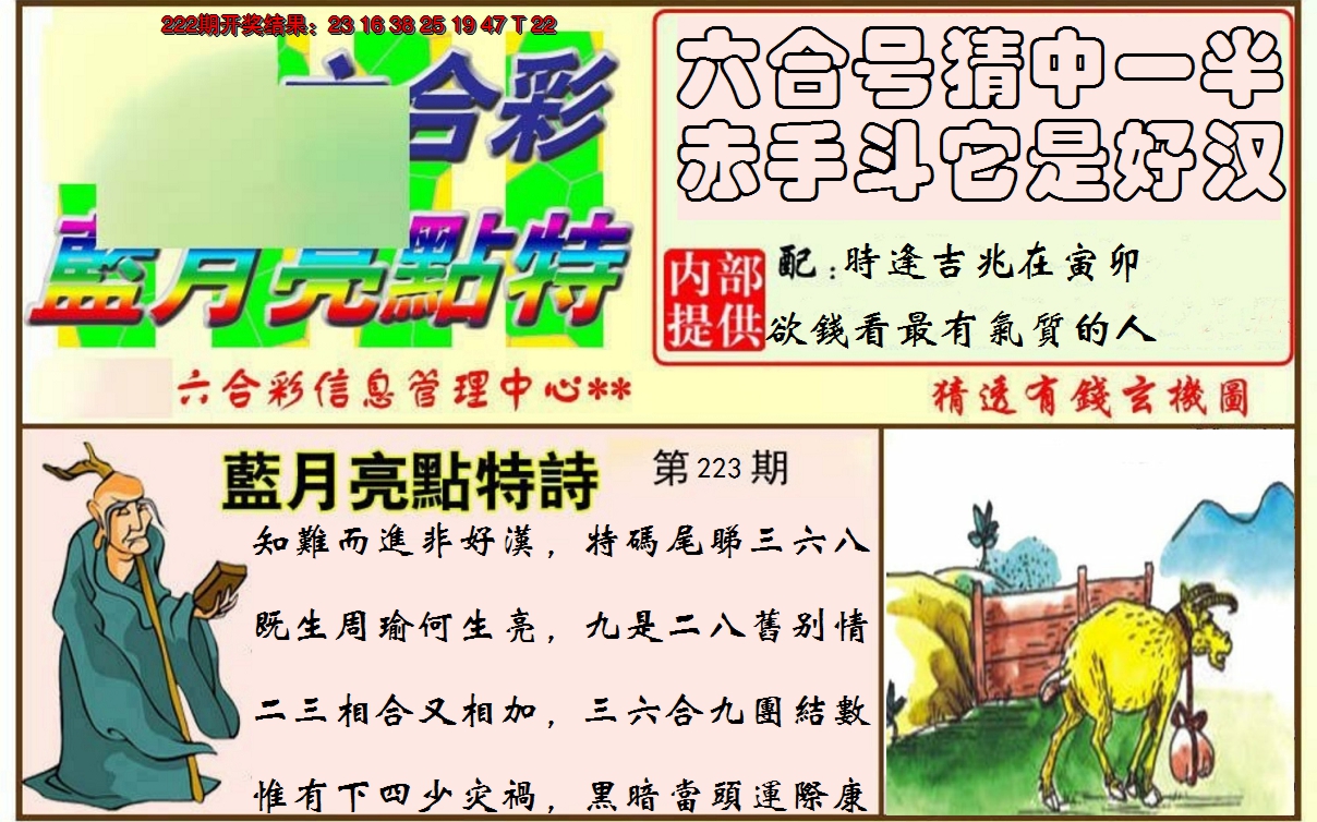 2024223期蓝月亮点特码