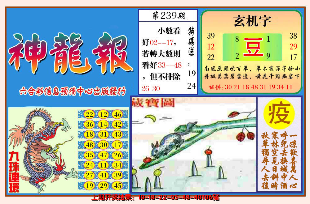 2024239期神龙报