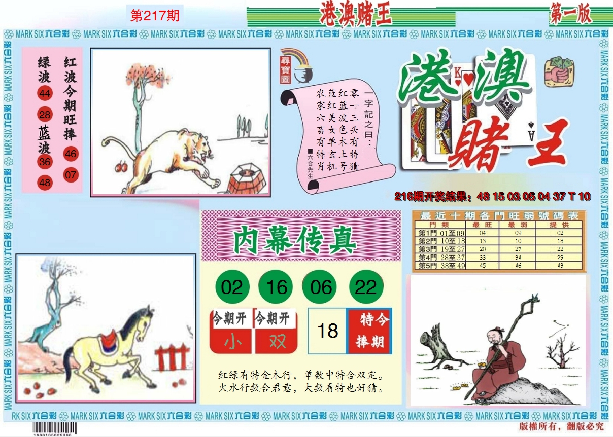 2024217期港澳赌王A