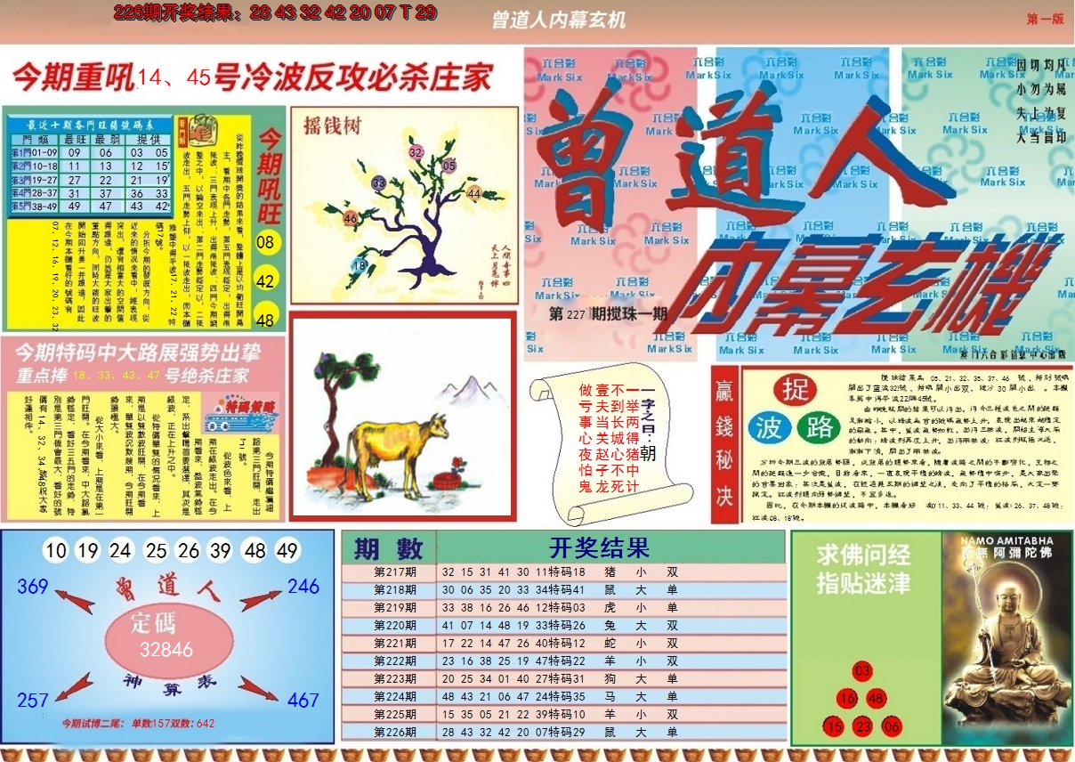 2024227期曾道人内幕A