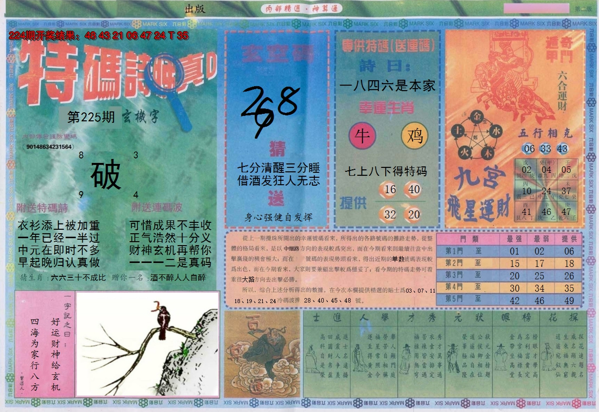 2024225期内部精选B