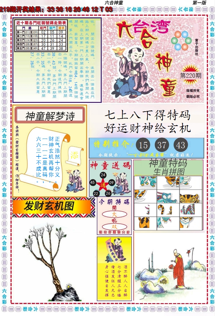 2024220期六合神童A