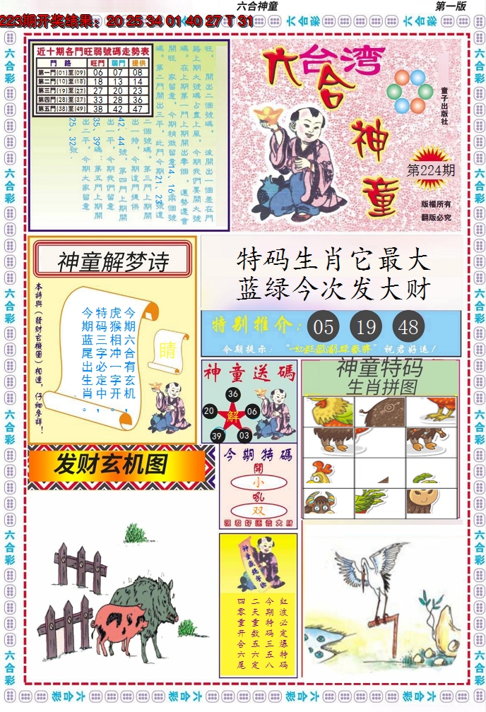2024224期六合神童A