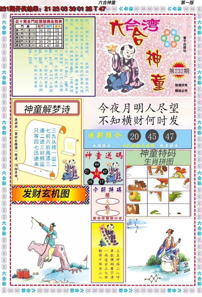 2024232期六合神童A