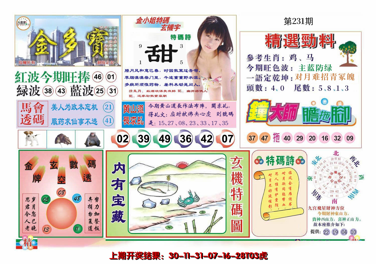 2024231期金多宝