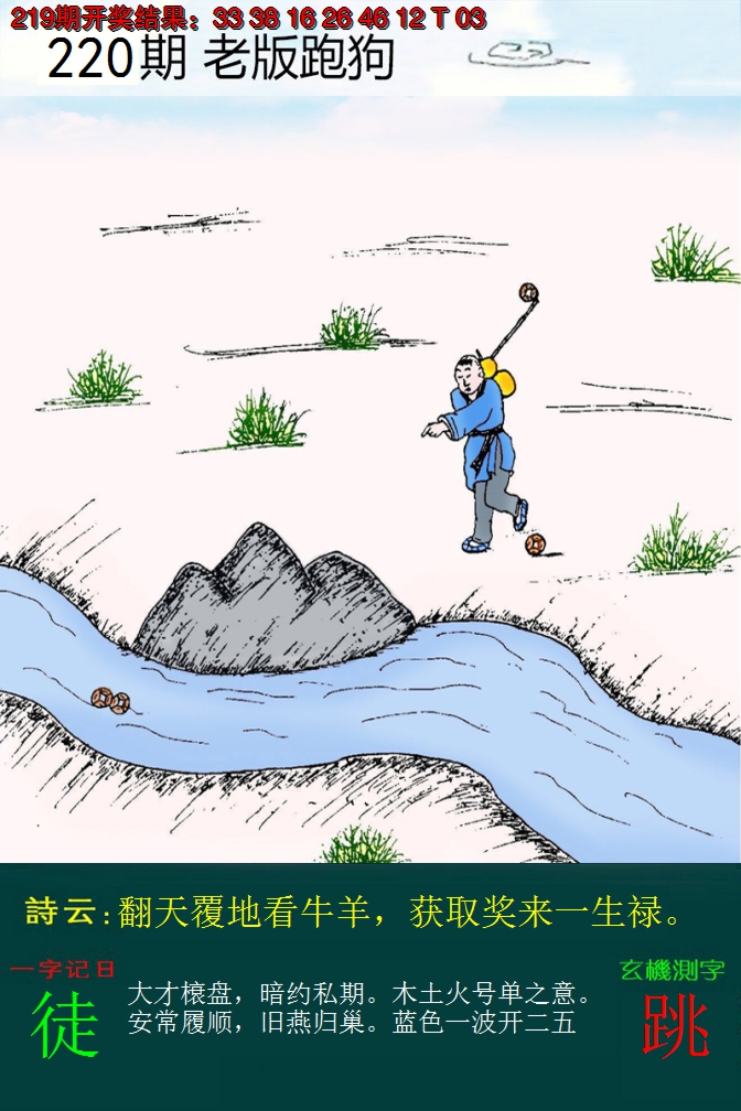 2024220期老版跑狗
