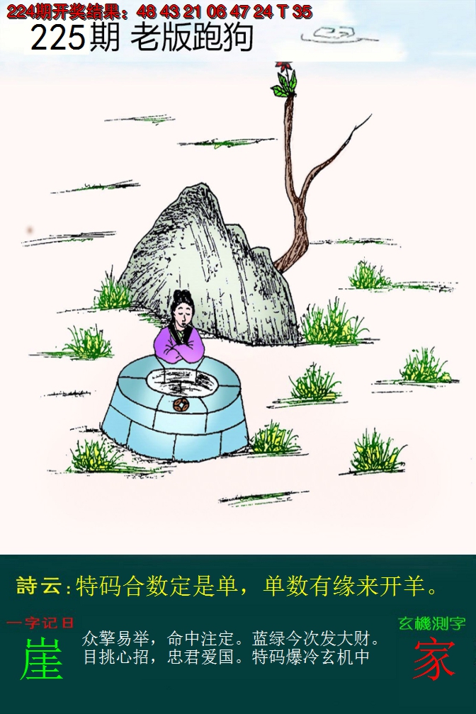 2024225期老版跑狗