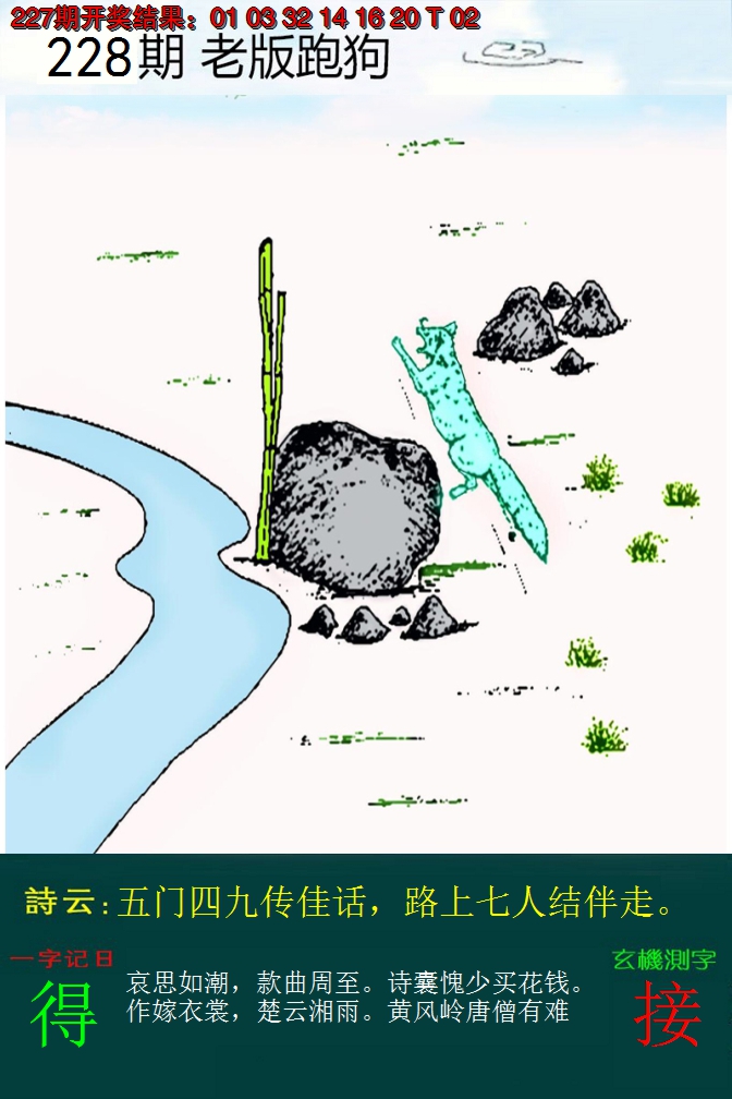2024228期老版跑狗
