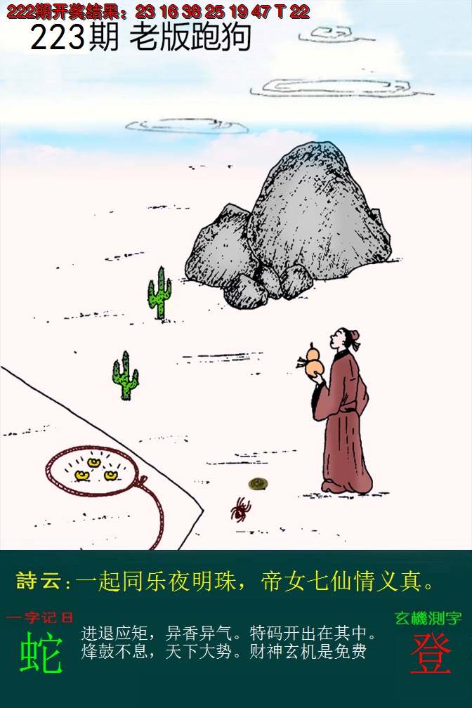 2024223期老版跑狗