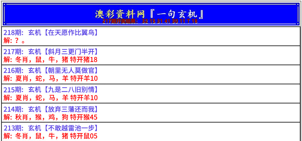 2024218期澳门一句玄机