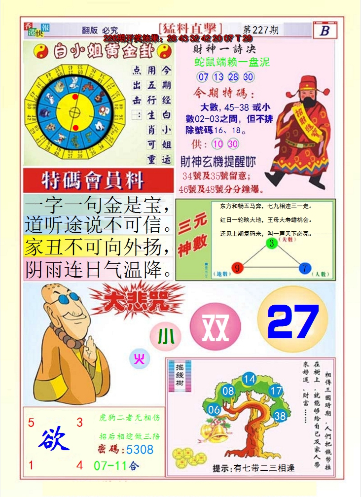 2024227期猛料直击B