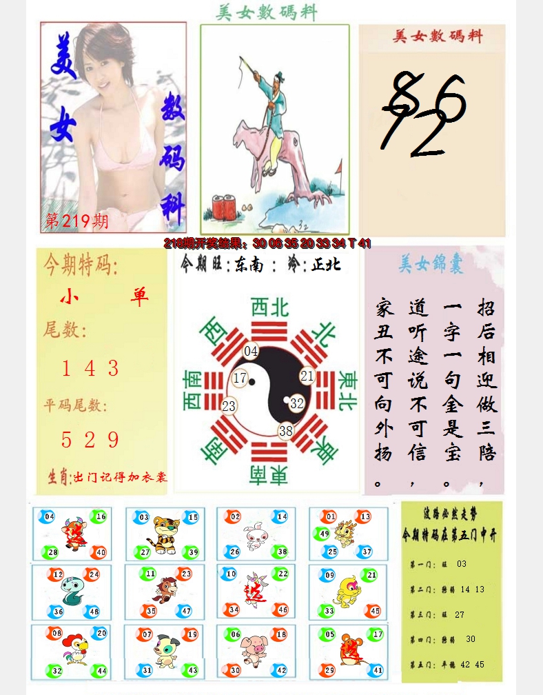 2024219期美女数码料