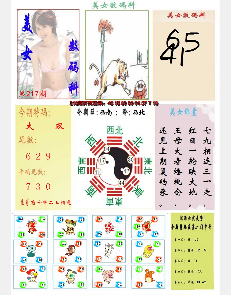 2024217期美女数码料