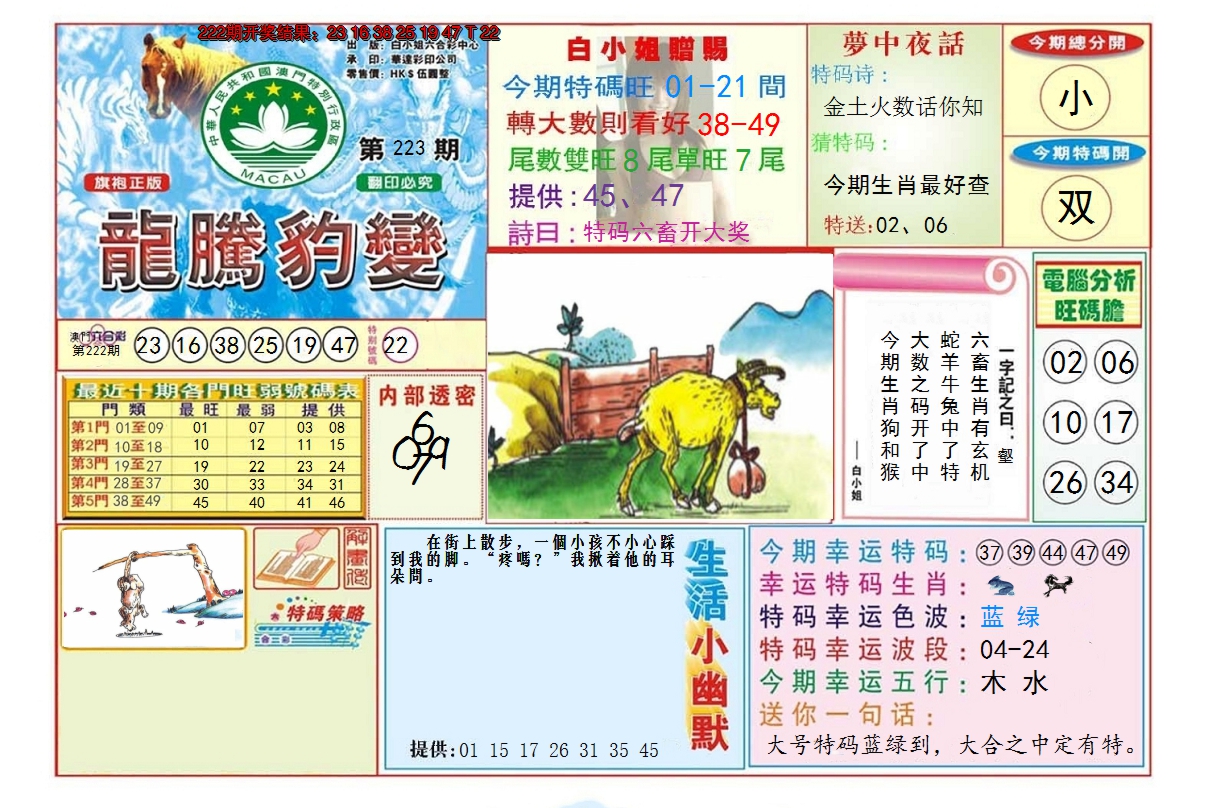 2024223期龙腾豹变