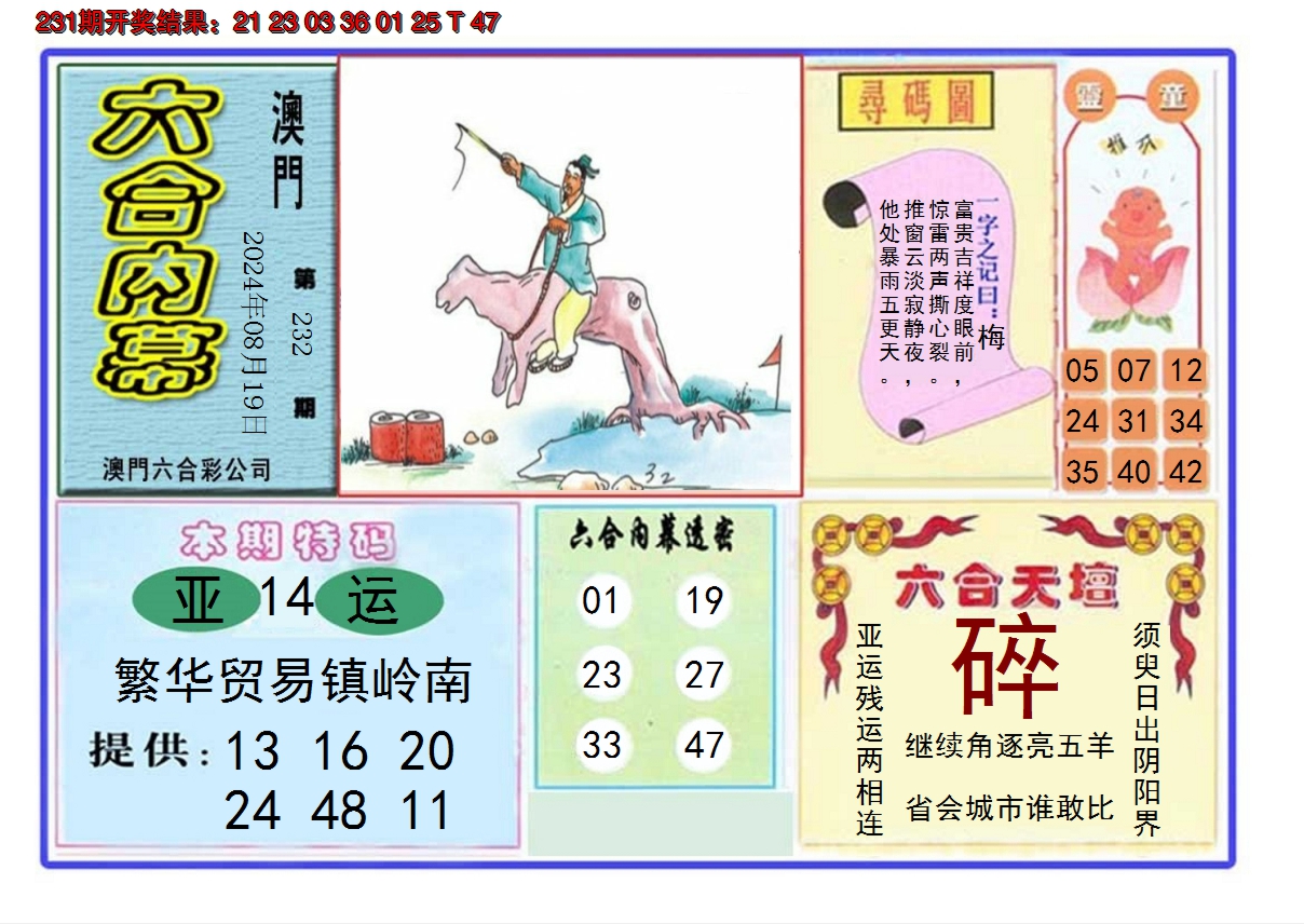 2024232期六合内幕