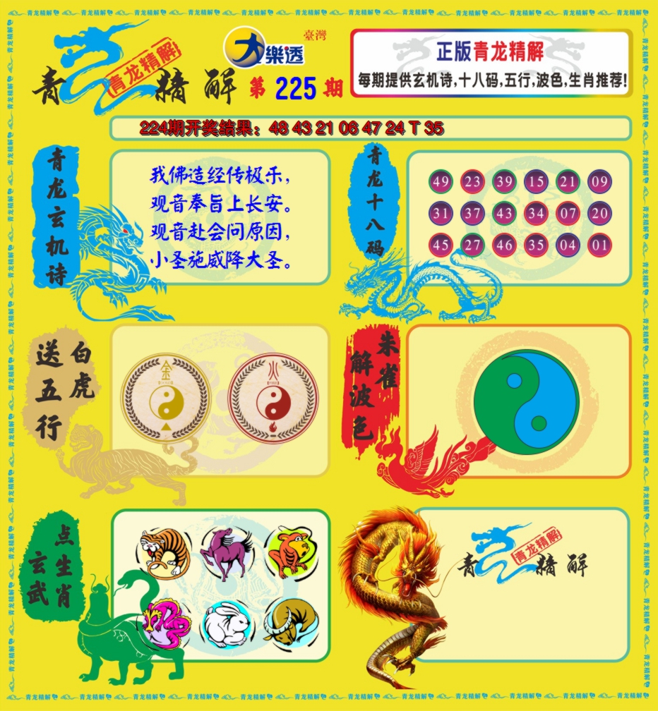 2024225期青龙精解