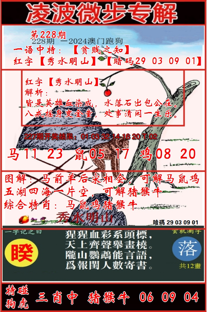 2024228期凌波微步