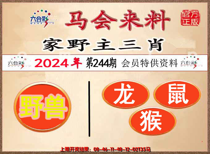 2024244期澳门来料