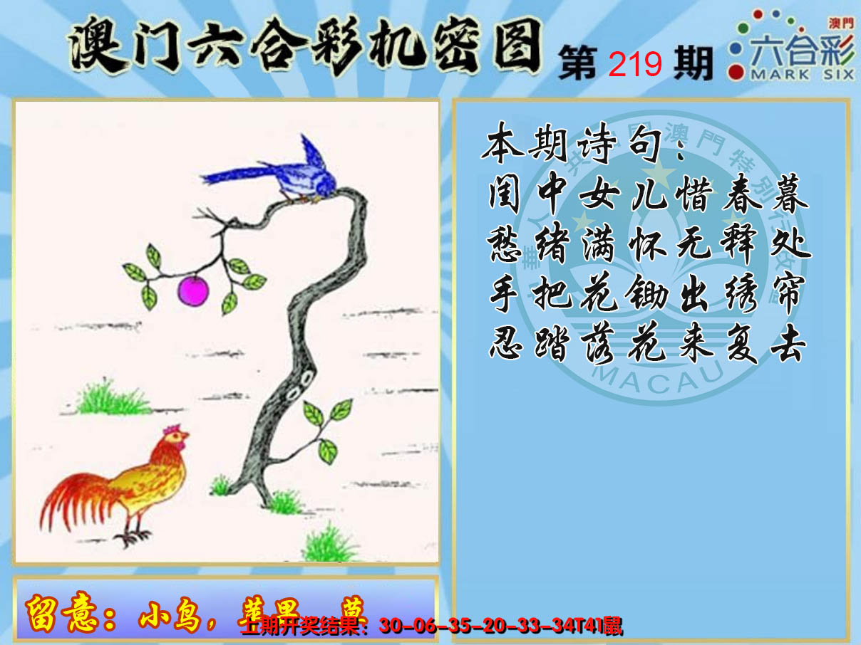 2024219期机密图