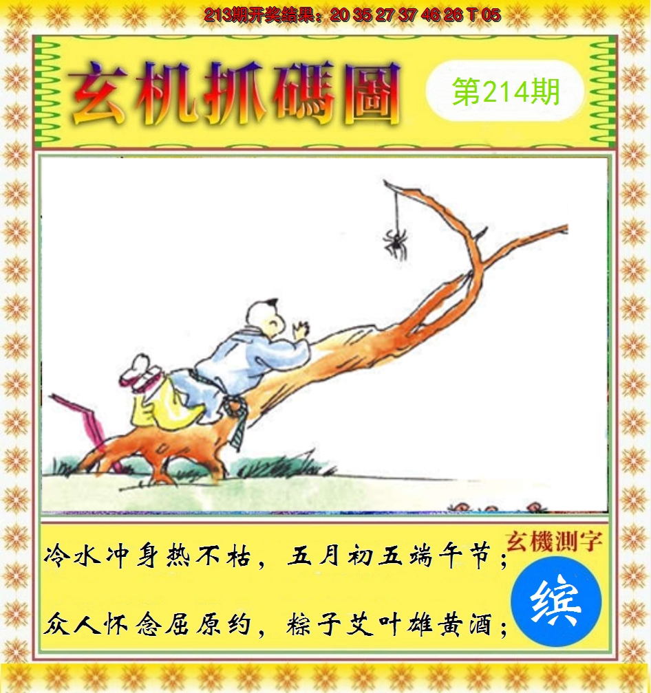 2024214期玄机抓码图
