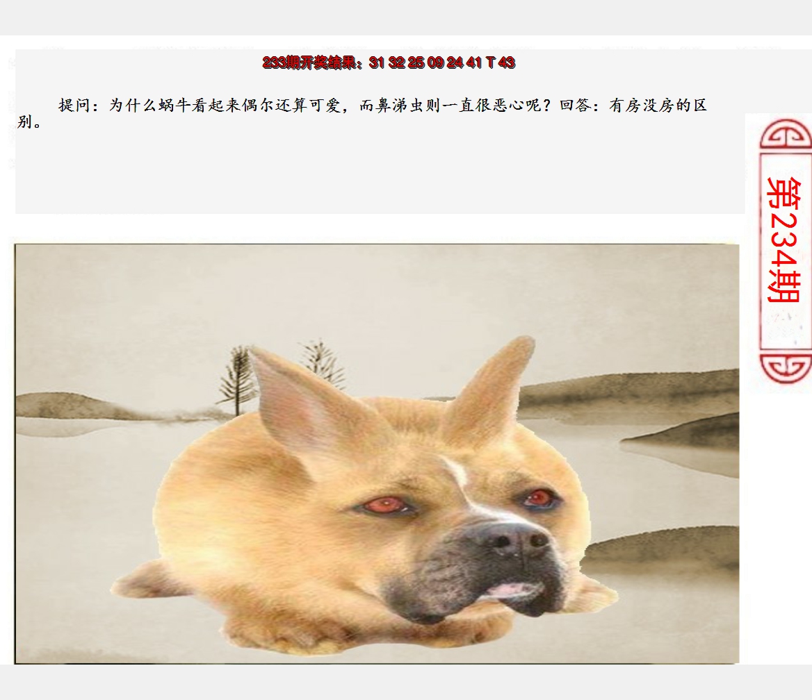2024234期澳门生活幽默