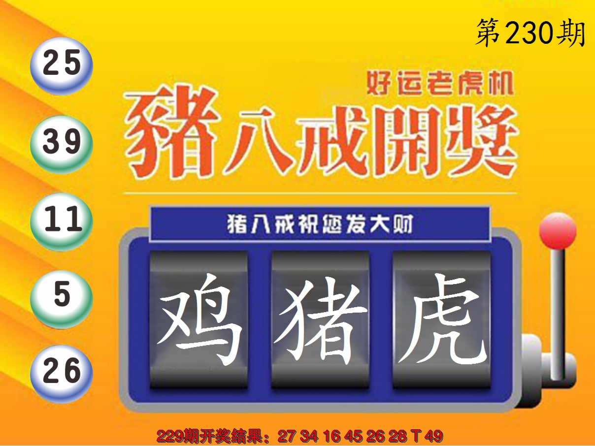 2024230期猪八戒开奖A