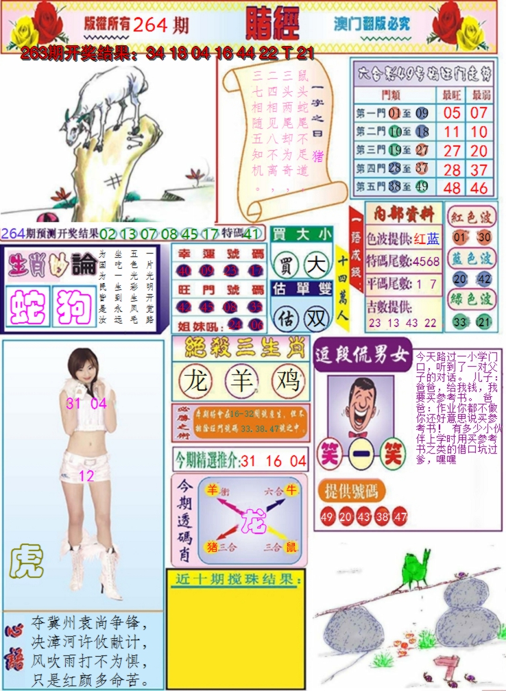 2024264期澳门赌经