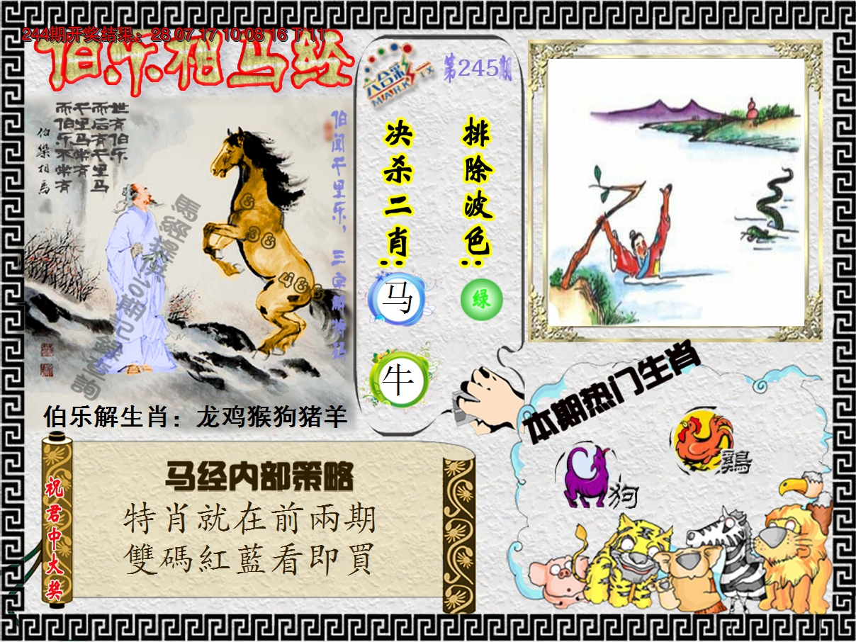 2024245期伯乐相马经