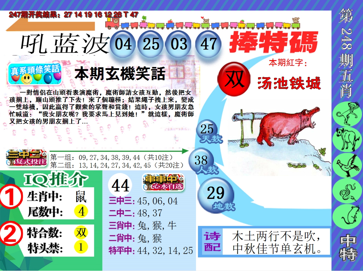2024248期新特报