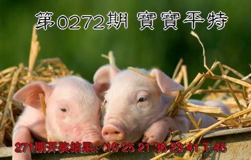 2024272期宝宝平特
