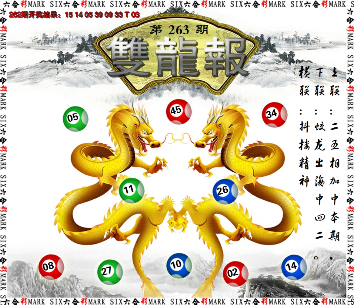 2024263期双龙报