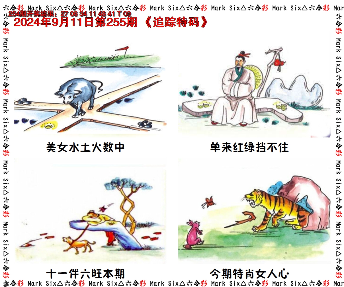 2024255期追踪特码