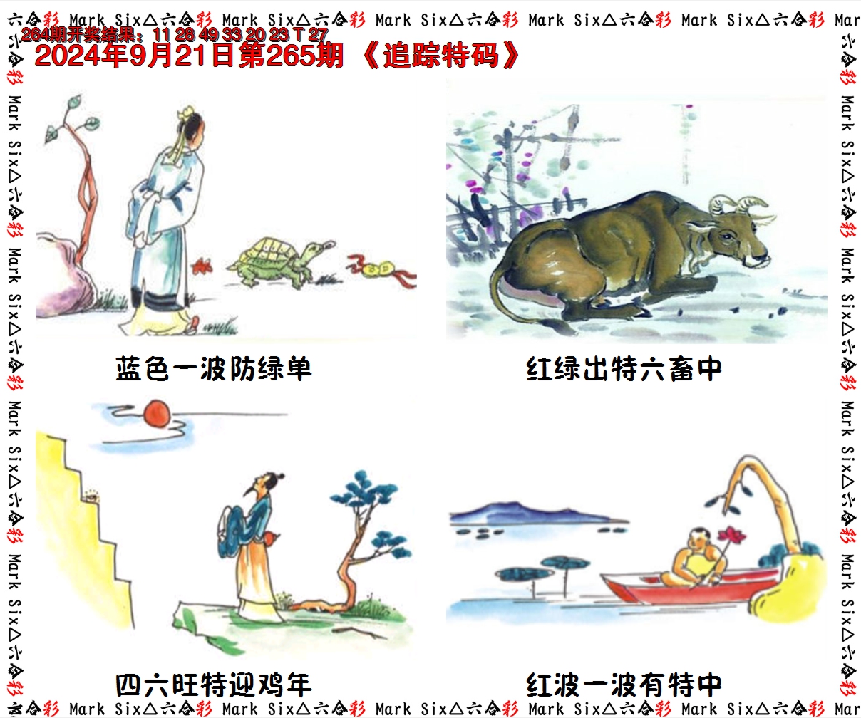 2024265期追踪特码