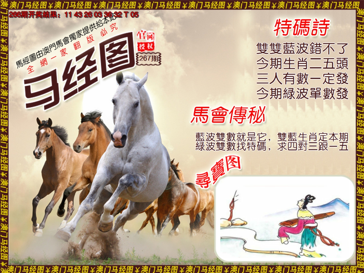 2024267期马经系列1