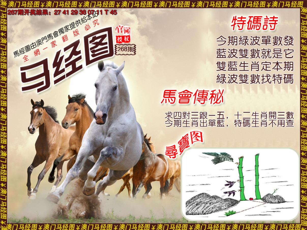 2024268期马经系列1