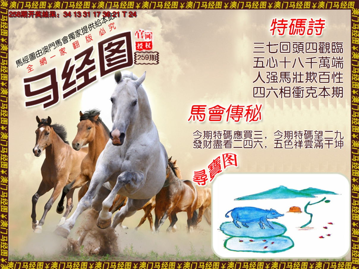 2024259期马经系列1