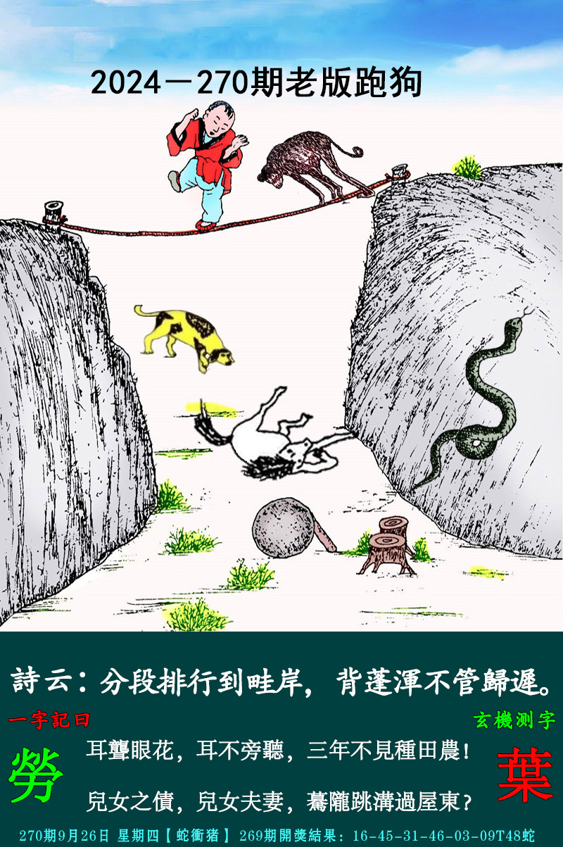 2024270期老跑狗图