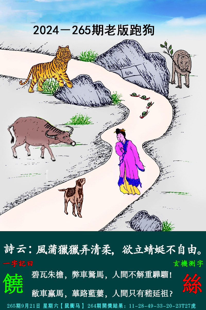 2024265期老跑狗图