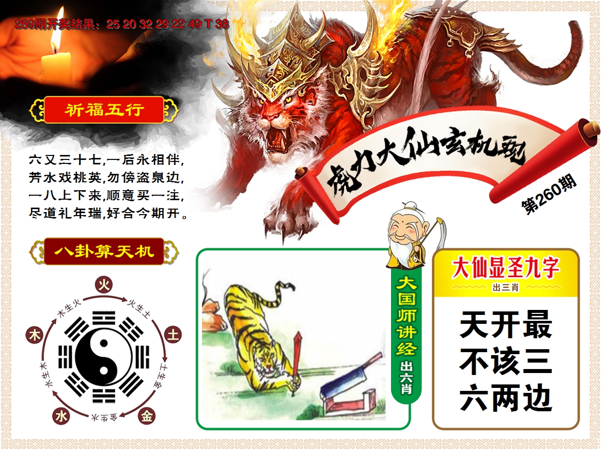 2024260期虎力大仙