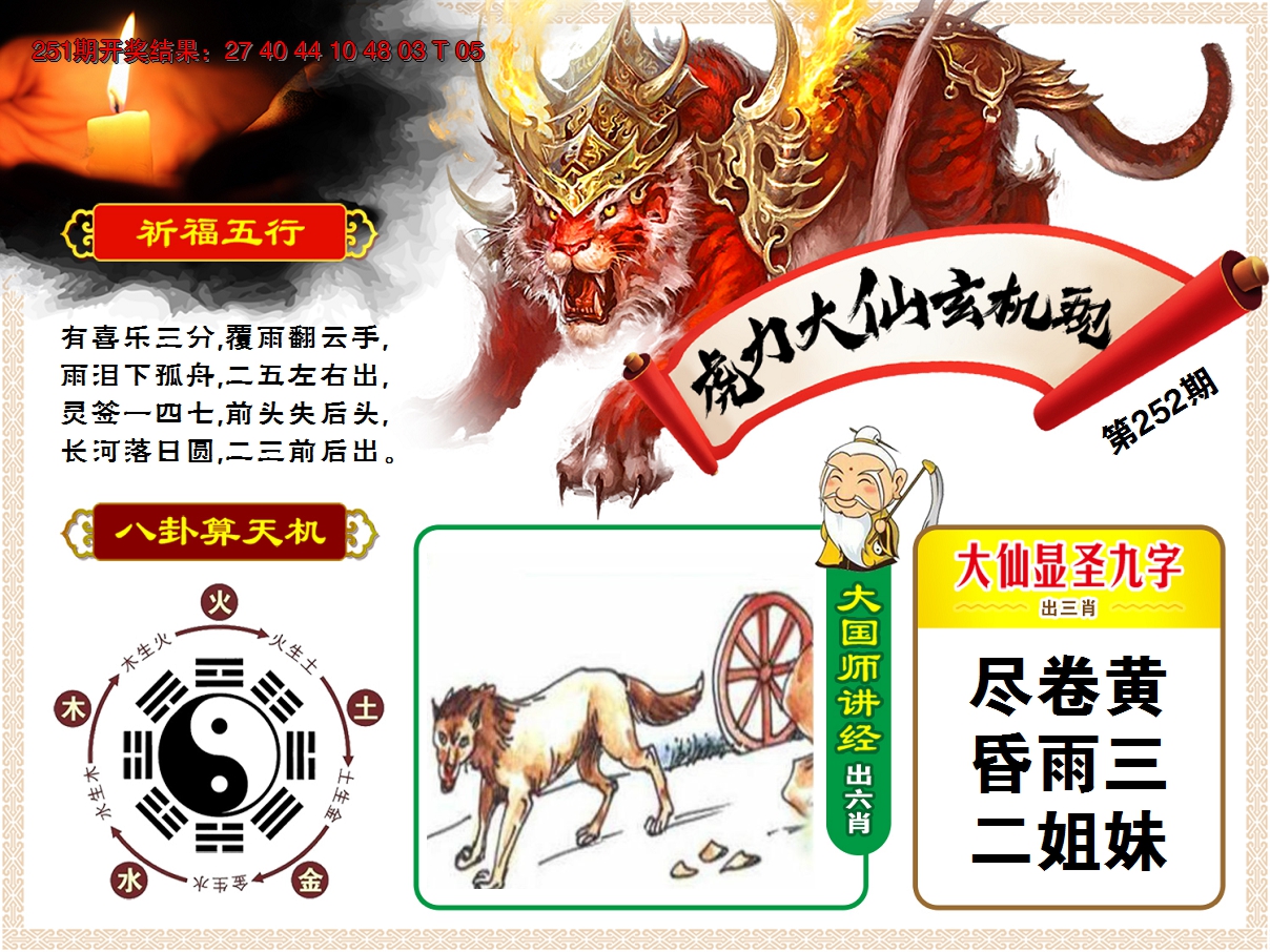 2024252期虎力大仙