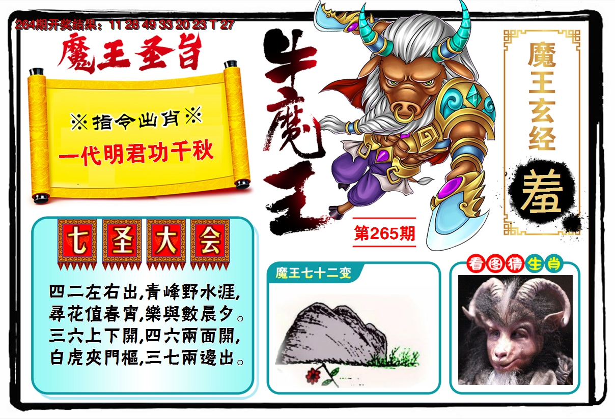 2024265期牛魔王