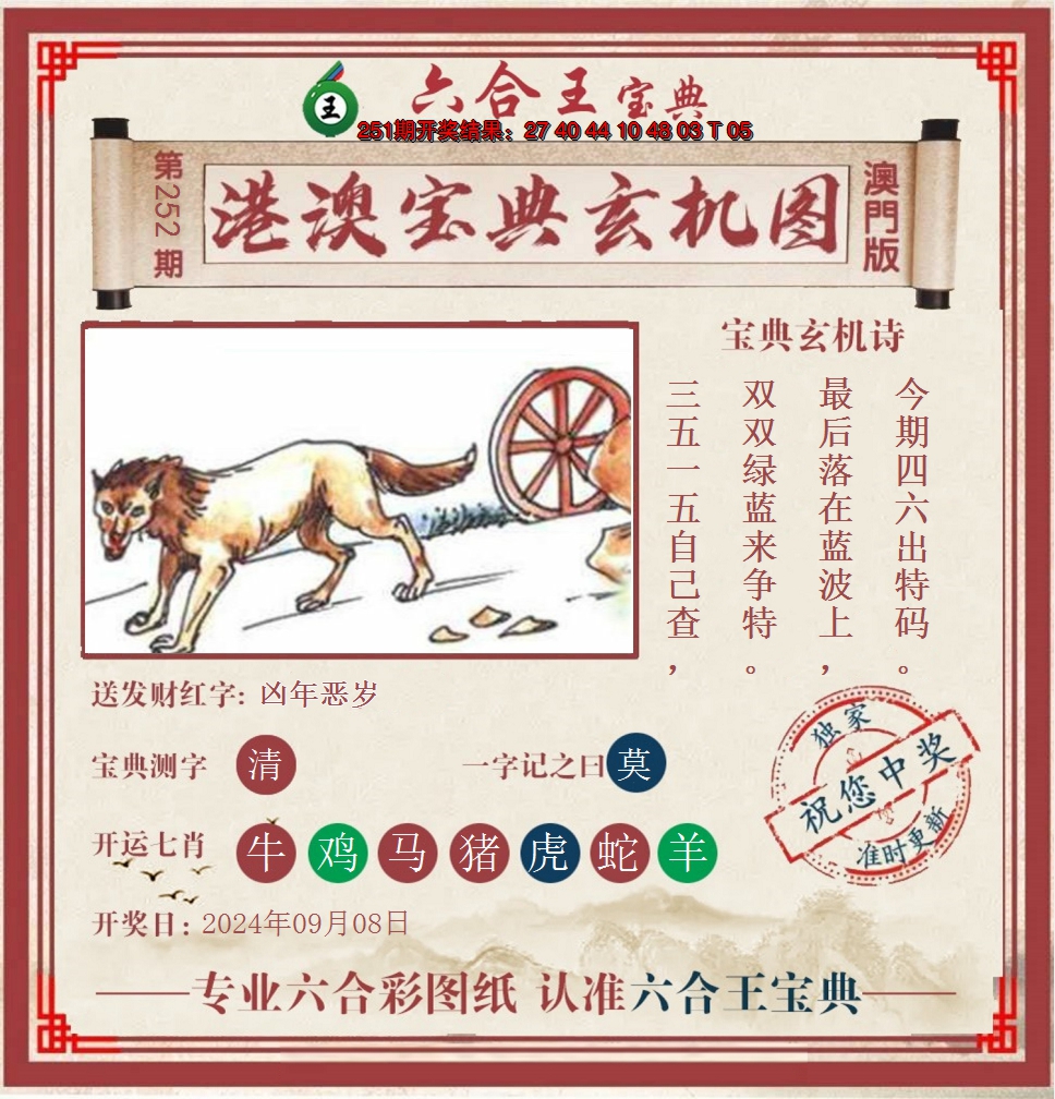 2024252期六合王港澳宝典玄机图