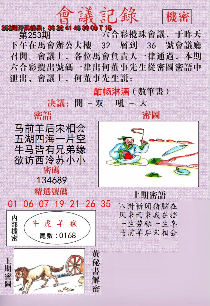 2024253期澳门会议记录