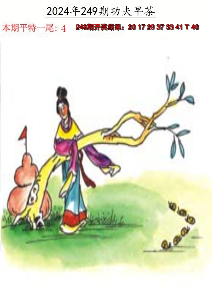 2024249期功夫早茶
