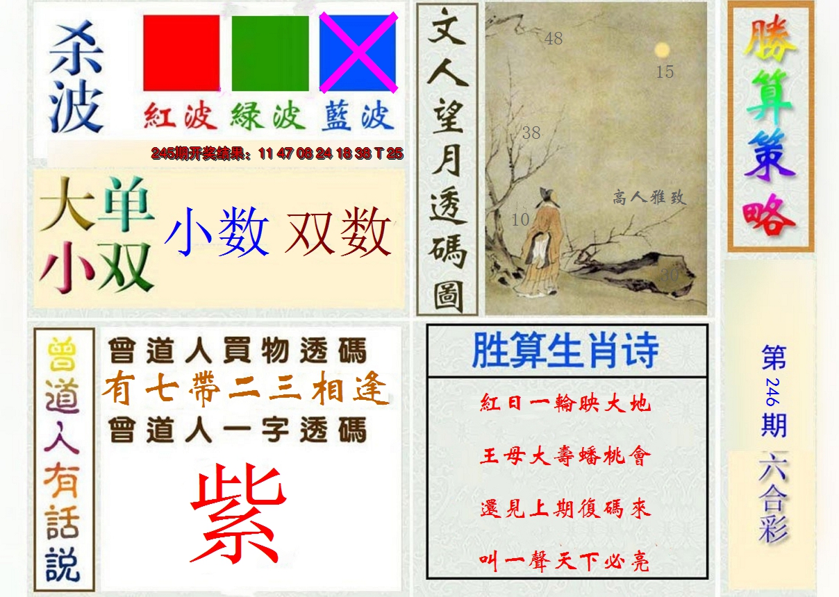 2024246期胜算策略