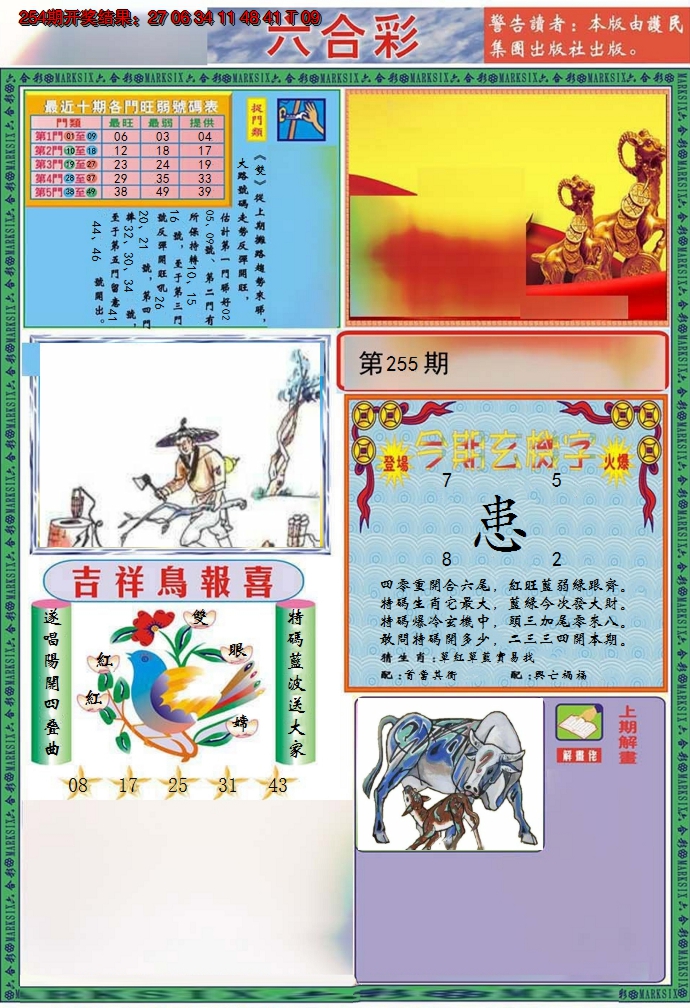 2024255期九龍2011A(推荐)