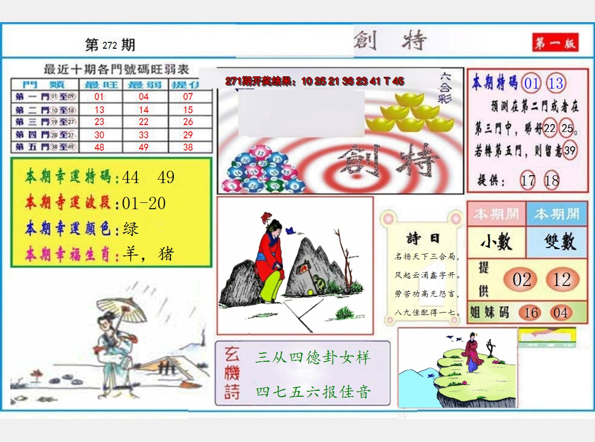 2024272期九龍创特A(推荐)