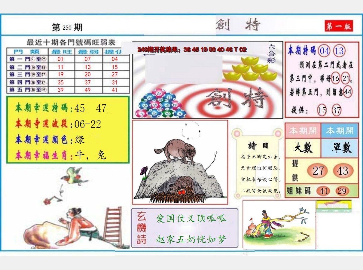 2024250期九龍创特A(推荐)