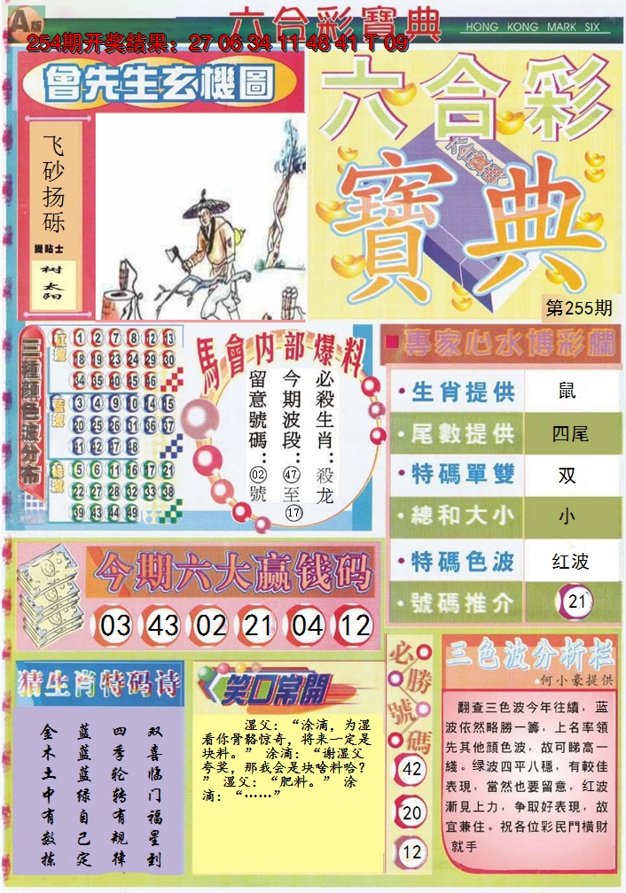 2024255期六合宝典A