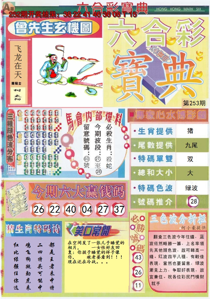 2024253期六合宝典A